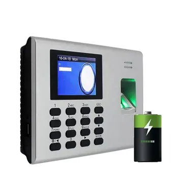 Контрол на достъпа ЗК K40 С вградена батерия TCP/IP, USB Часовници Биометрична система за отчитане на работното време на служителите на пръстови отпечатъци