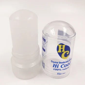 100% чисто нов 60 г стипца пръчка дезодорант пръчка антиперспиранти пръчка стипца crystal дезодорант за премахване на подмишниците женски мъжки парфюм,