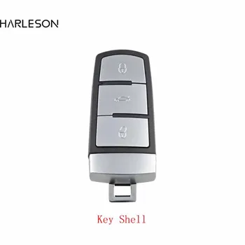 За VW Ключ Черупка 3 бутони на Дистанционното на Ключа на Автомобила Ключодържател Калъф За VW Passat CC B6 B7 B7L CC R36 Maogotan B5 Passat 3C