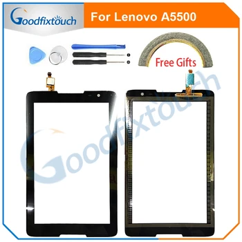 За Lenovo A8-50 A5500 A5500-F A5500-H Сензорен Екран Дигитайзер, Стъклен Панел Черен 8 