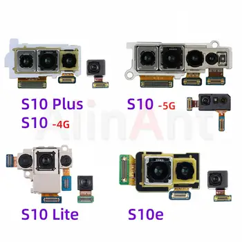 Оригиналната Основна Задна Камера За Samsung Galaxy S10 Plus Lite e S10E G970 G973 G975 G977 G770 Горната Предна Камера Гъвкав Кабел