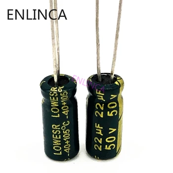 20 бр/лот AC07 50V 22 icf алуминиеви електролитни кондензатори с размер 5*11 22 icf 20%