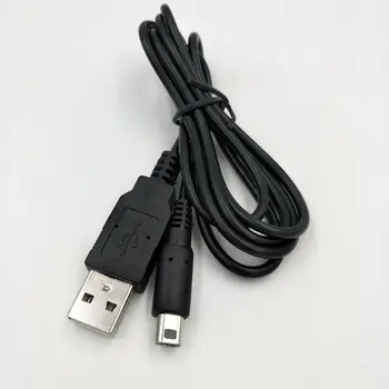 500 бр. лот 1,2 М USB Дата на Зарядно Устройство, кабел за зареждане захранващ Кабел Кабел за Синхронизация на Данни Кабел За Nintendo 3DS 3DS XL LL