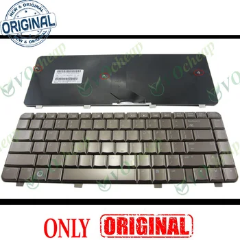 Новата клавиатура за лаптоп HP Pavilion DV4 DV4-1000 DV4-1100 DV4-2000 CQ40 CQ45 Coffer Бронзова Версия за САЩ - V071802DS1