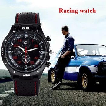 Мъжки спортен часовник, кварцов часовник F1 racing, лидер на продажбите, модерни мъжки спортни стилни силиконови часовници, ежедневни, с кръгли циферблат, relogios