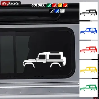 Стикер На Прозореца На Колата На Авто Графика Броня Тяло Светоотражающая Vinyl Стикер За Land Rover Defender 90 И 110 2022 Аксесоари