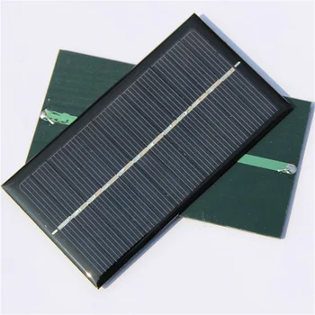 Проучване 110*60*3ММ заряжателя слънчеви панели модул слънчеви панели 1Б 6V миниое поликристаллическое
