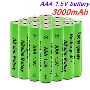 1.5 AAA батерия 3000 ма алкални ААА акумулаторна батерия за дистанционно управление играчка лека батерия с голям капацитет за Дълъг срок на експлоатация