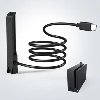 1 БР. Удължителен кабел за Зарядно Устройство Удължител за Кабел, USB Type-c ТЕЛЕВИЗИЯ и Зарядно устройство за Видео Кабел за NS Switch Аксесоари