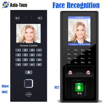 3000 Face 3000 Figners 2,8-Инчов LCD-Дисплей, TCP/IP, USB Биометричен пръстов Отпечатък Устройство За Контрол на Достъпа на Лице Система за Поддръжка на 125 khz RFID Карта